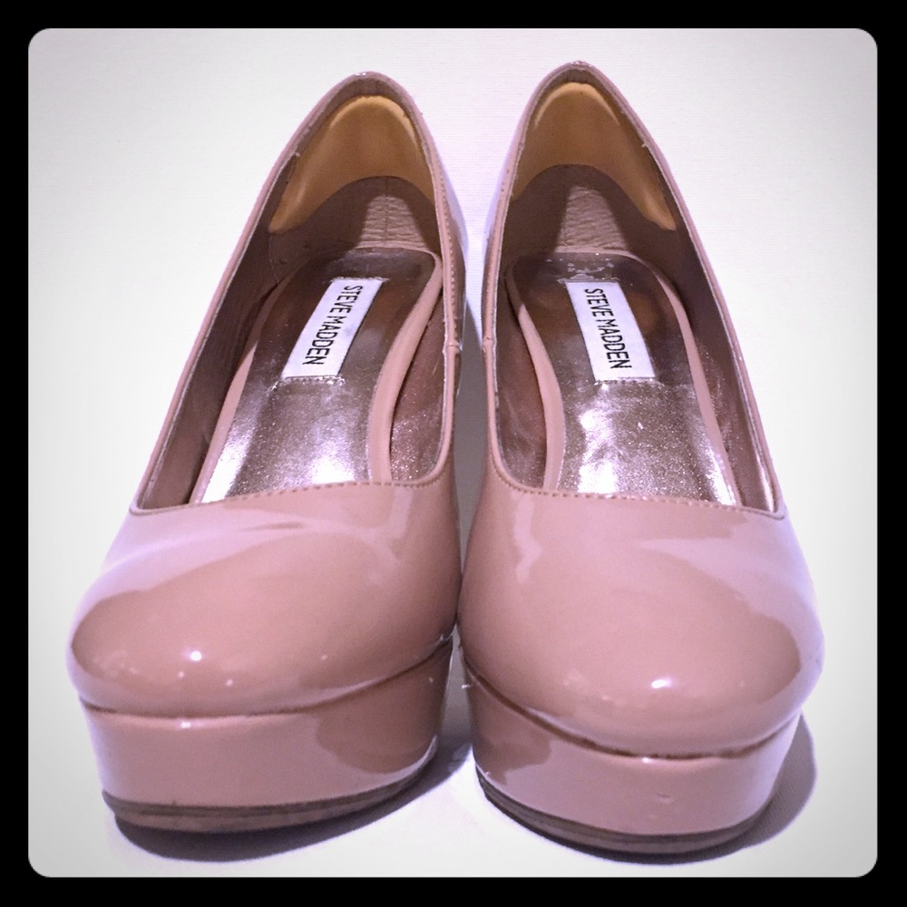 Steve Madden Nude Heels
